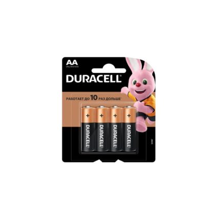 Элемент питания (батарейка) Durasell АА 4 шт. Alkaline